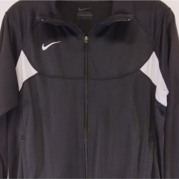 Nike full zip light black and white jacket size Medium - Picture 3 of 10